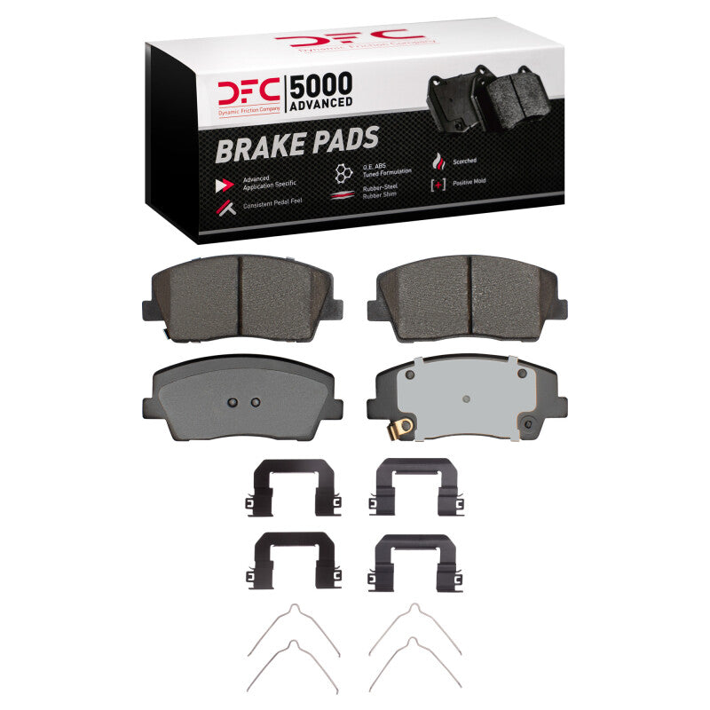 DFC DFC 5000 Advanced Ceramic Brake Pads Brakes, Rotors & Pads Brake Pads - OE main image