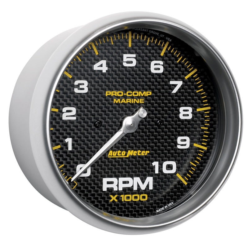 Autometer Gauge, Tachometer, 5", 10k RPM, Marine Carbon Fiber 200801-40 User 3