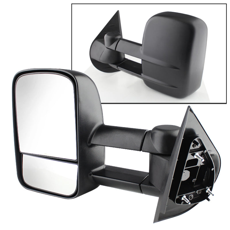 SPYDER Xtune Chevy Silverado 07-12 Manual Extendable Power Heated Adjust Mirror Left MIR-CSIL07-PW-L 9924996 9924996 Photo - Primary