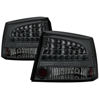 Spyder Dodge Charger 06-08 LED Tail Lights Smoke ALT-YD-DCH05-LED-SM 5002310 5002310 Photo - Primary