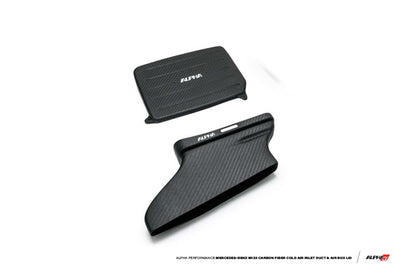 AMS Performance 14-18 Mercedes-Benz CLA 45 AMG 2.0T Alpha Cold Air intake w/Carbon Fiber Lid & Duct ALP.19.08.0003-1 ALP.19.08.0003-1 Photo - Primary