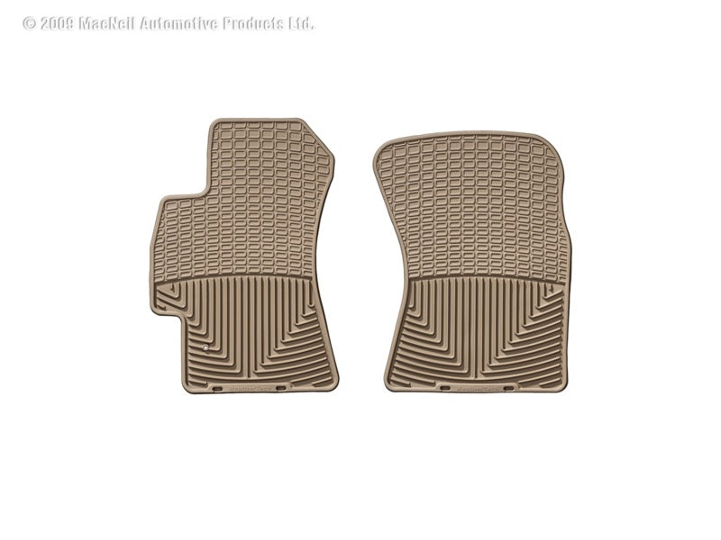 WeatherTech 93-01 Subaru Impreza Front Rubber Mats - Tan W52TN W52TN Photo - Primary