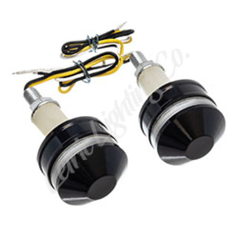 Letric Lighting Grip Ind Lghts Blk Cap Wht/Amb LLC-BBE-TS LLC-BBE-TS Photo - Primary