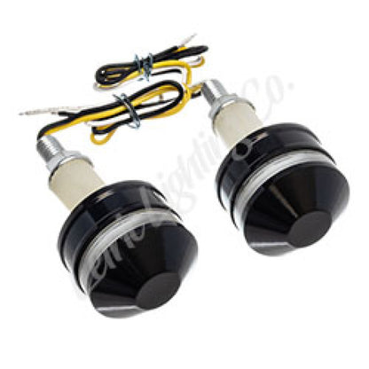 Letric Lighting Grip Ind Lghts Blk Cap Wht/Amb LLC-BBE-TS LLC-BBE-TS Photo - Primary