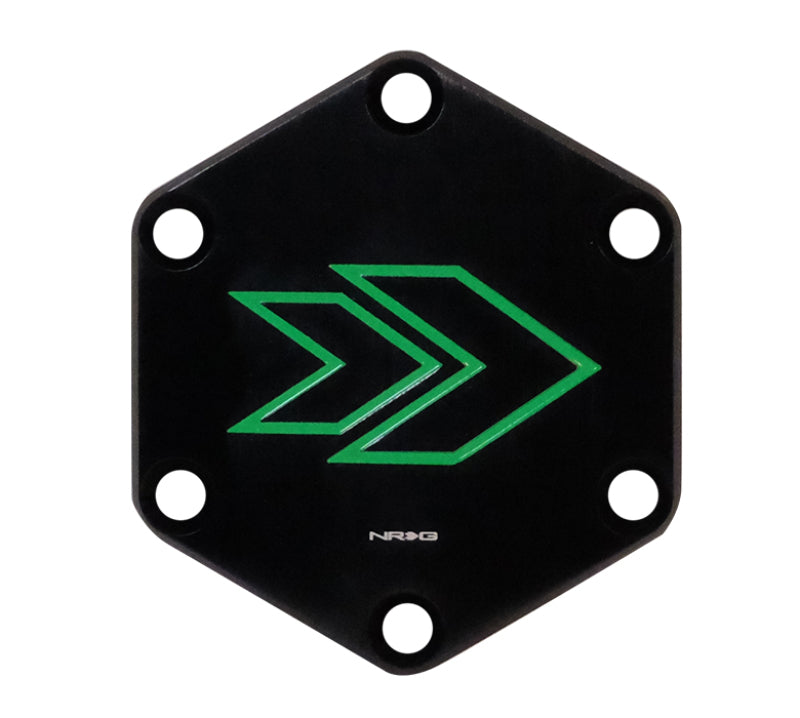 NRG Arrow Engraved Horn Delete Button- Green STR-620GN STR-620GN Photo - Primary