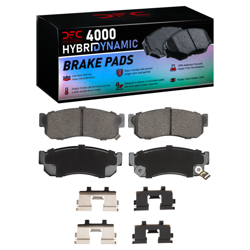 DFC DFC 4000 HybriDynamic Brake Pads Brakes, Rotors & Pads Brake Pads - OE main image