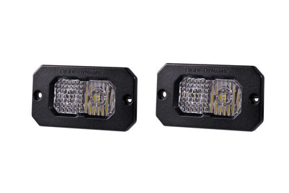 Diode Dynamics Stage Series 2in LED Pod Sport - White Combo Flush ABL (Pair) DD6727P DD6727P Photo - Primary