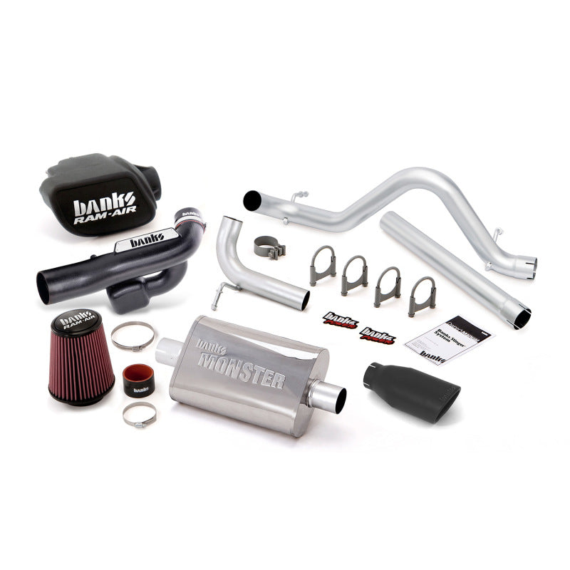 Banks Power 12-15 Jeep 3.6L Wrangler (All) 4dr Stinger Sys (no AutoMind) - SS Sing 51345-B Photo - Primary