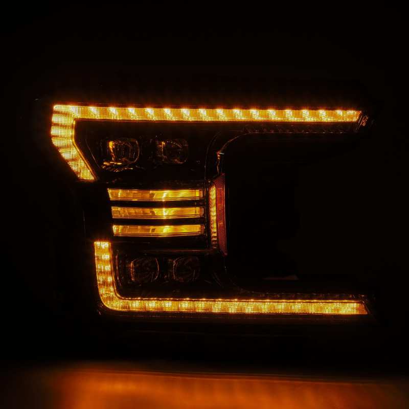 AlphaRex 18-20 Ford F-150 NOVA LED Proj Headlight Plank Style Alpha Blk w/Activ Light/Seq Signal/DRL 880165 880165 User 2