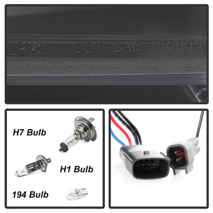Spyder 18-19 Ford F-150 Projector Headlights - Halogen Model Only - Black PRO-YD-FF15018-LB-BK 5086624 5086624 Photo - Unmounted