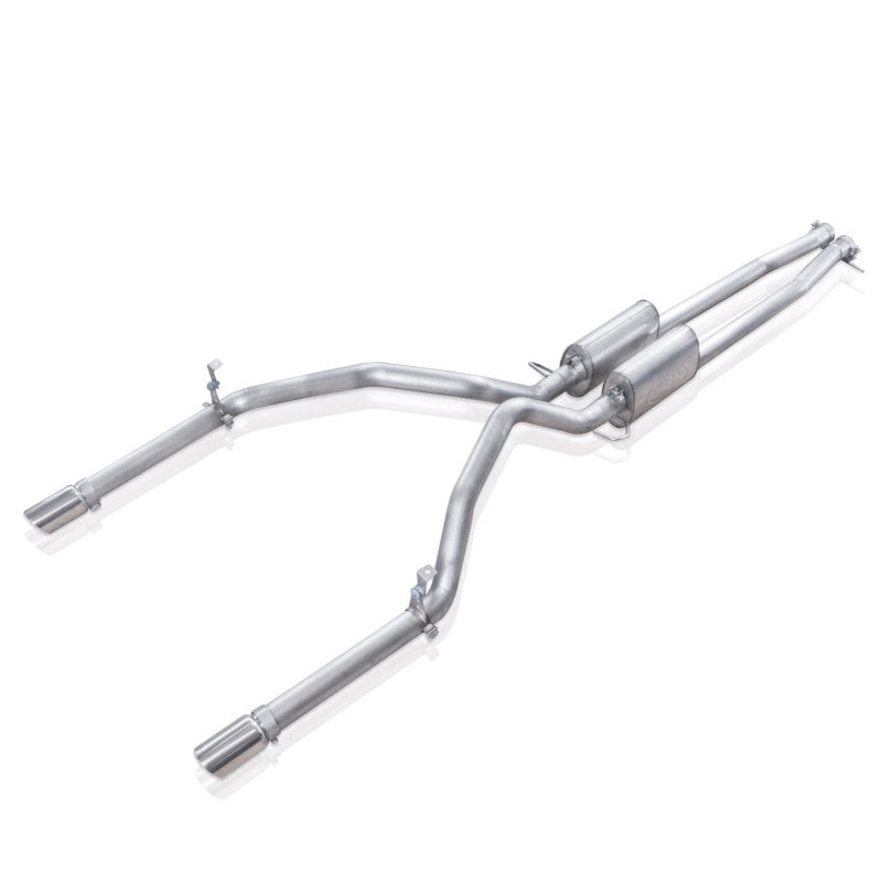 Stainless Works Chevy Silverado/GMC Sierra 2007-16 5.3L/6.2L Exhaust Under Bumper Exit CT14CBUB CT14CBUB Photo - Primary