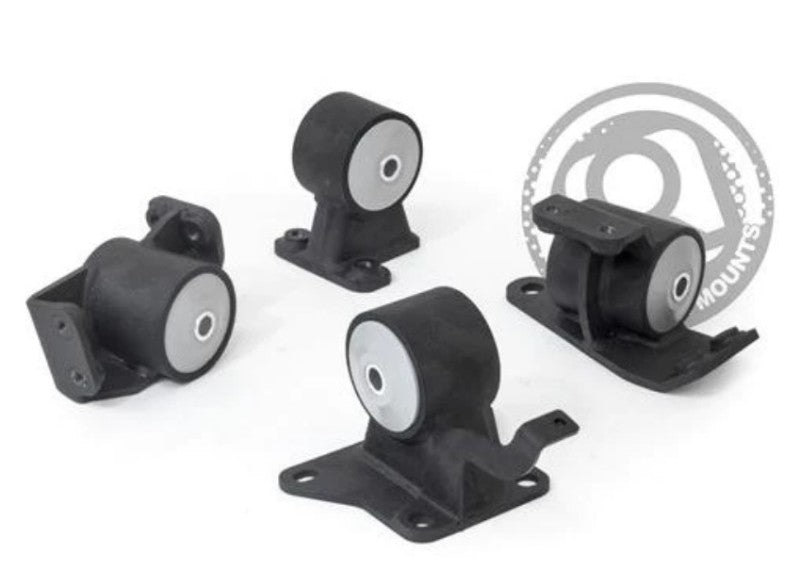 Innovative 90-99 Toyota MR2 5S/3S Black Steel Mounts 60A Bushings 69950-60A