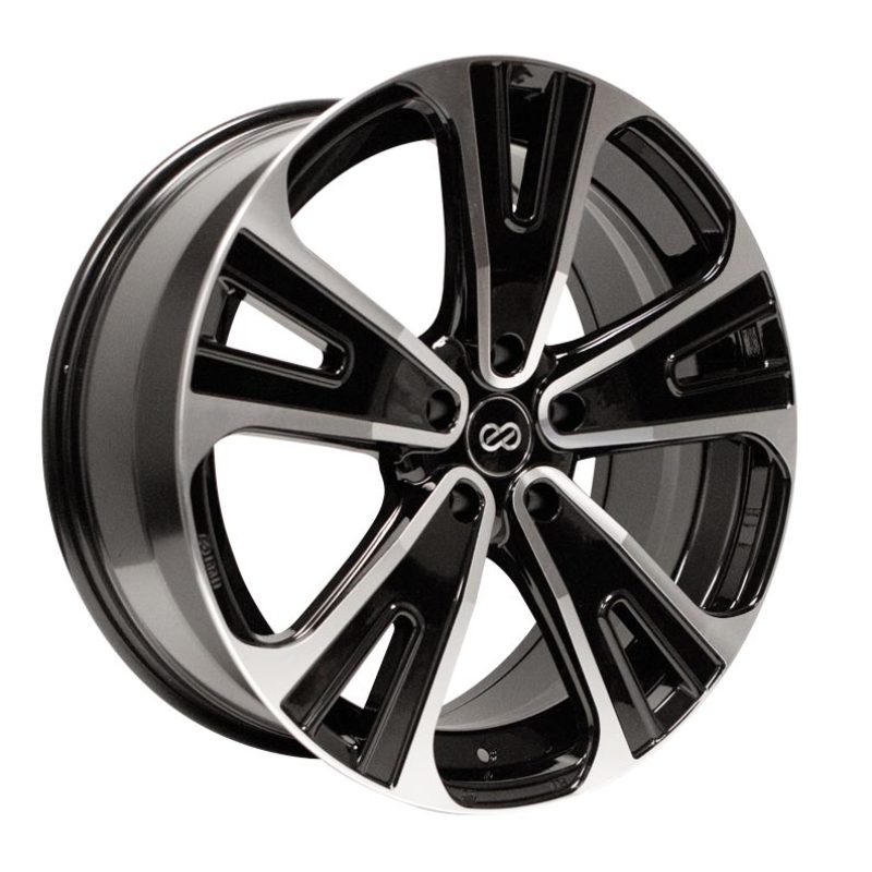 Enkei SVX Wheel Black Mach 20x8.5 +40 5x120 475-285-1240BKM Photo - Primary
