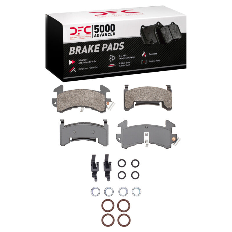DFC DFC 5000 Advanced Semi Met Brake Pads Brakes, Rotors & Pads Brake Pads - OE main image