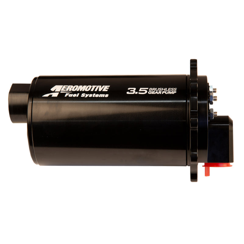 Aeromotive Fuel Pump TVS Universal In-Tank 90-Deg Outlet BL Spur Gear 3.5 19321 19321 Photo - Close Up