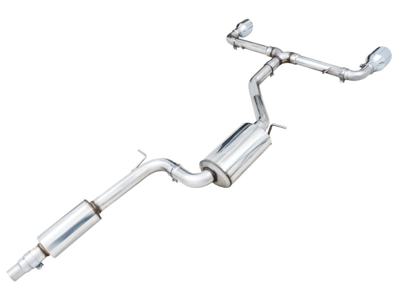 AWE Tuning AWE 2022 VW GTI MK8 Touring Edition Exhaust - Chrome Silver Tips 3015-32658 3015-32658 Photo - out of package