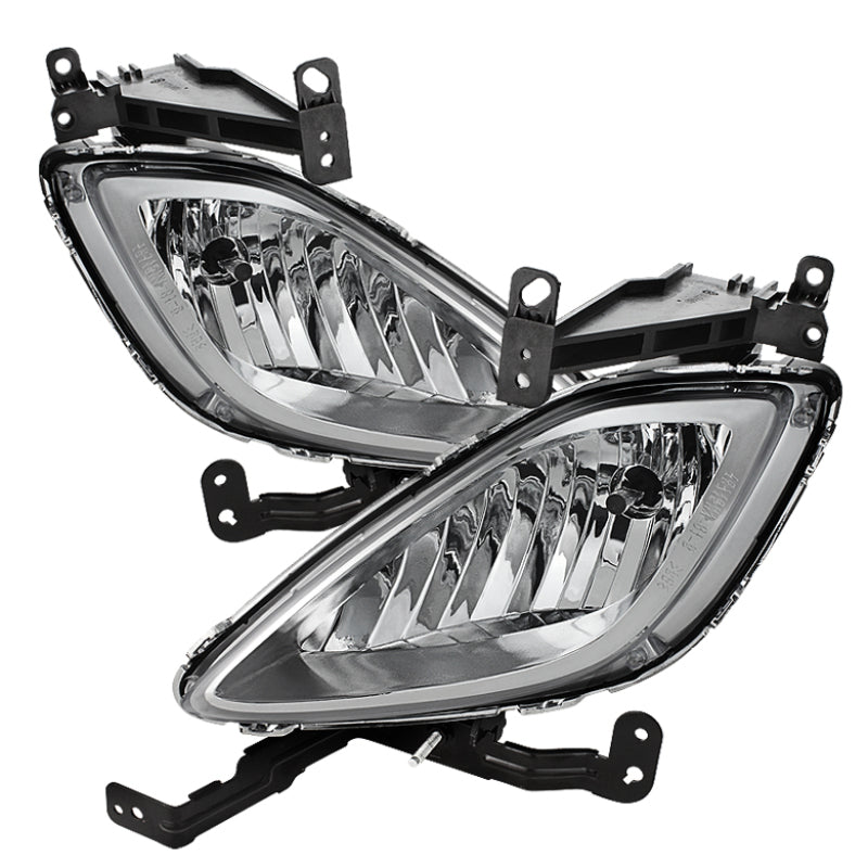 Spyder Hyundai Elantra 2011-2013 OE Style Fog Lights W/Switch Clear FL-HYE2011-C 5079909 5079909 Photo - Primary
