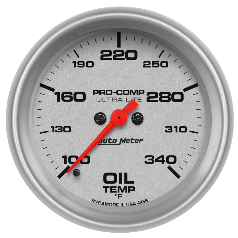 AutoMeter Ultra-Lite 2-5/8in 100-340F Oil Temp Gauge - Digital Stepper Motor 4456 4456 Photo - Primary