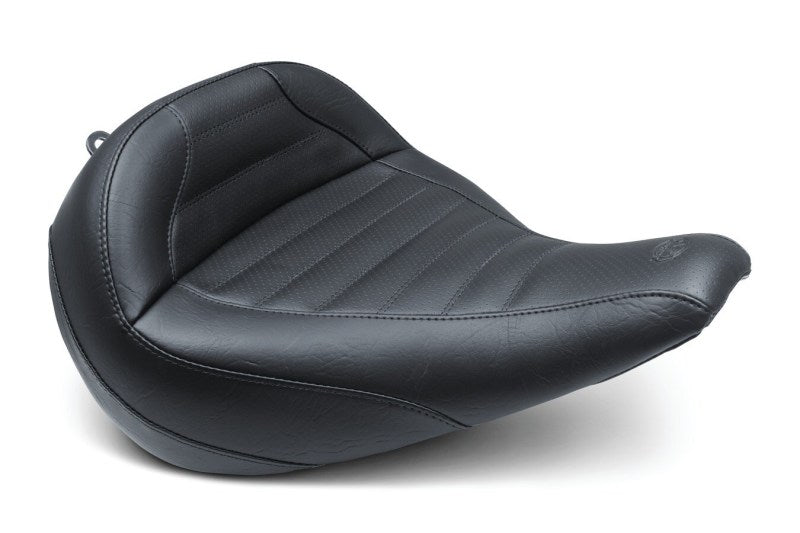 Mustang Motorcycle Mustang 18-23 Harley Fat Boy Standard Touring Solo Seat - Black 75832 75832 User 1