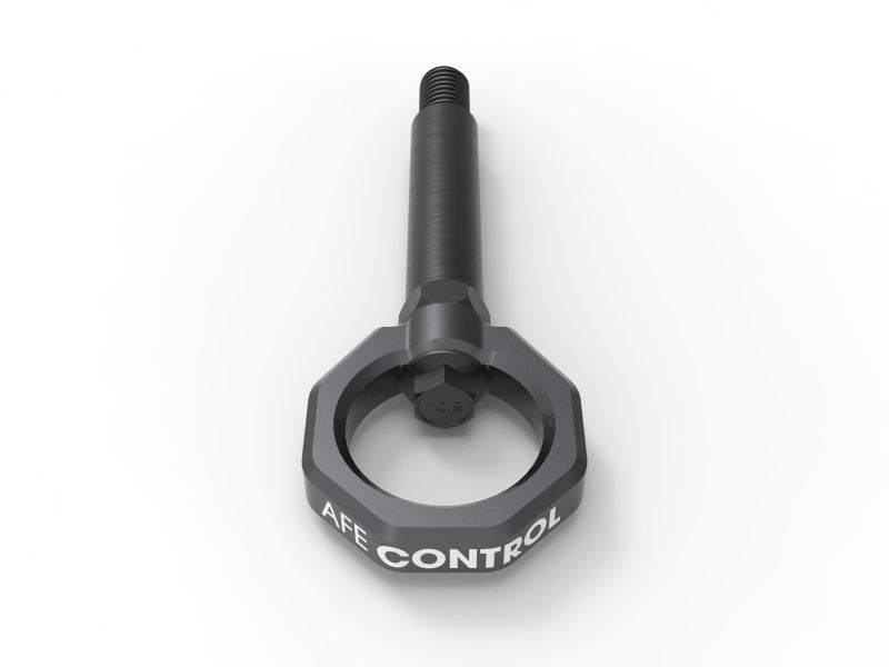 aFe Control Rear Tow Hook Grey BMW F-Chassis 2/3/4/M 450-502002-G 450-502002-G Photo - Unmounted