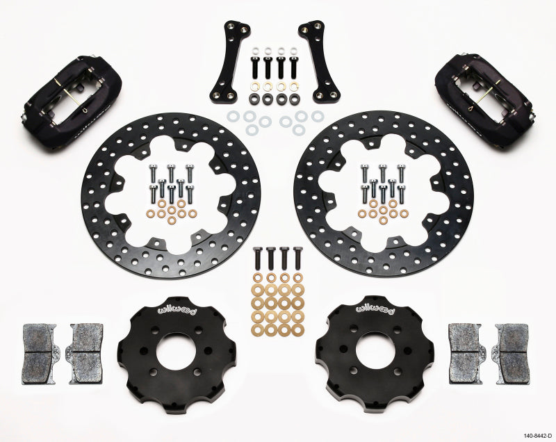 Wilwood FDL Front Drag Kit, Drilled Rotor, Integra/Civic 140-8442-D Photo - Primary