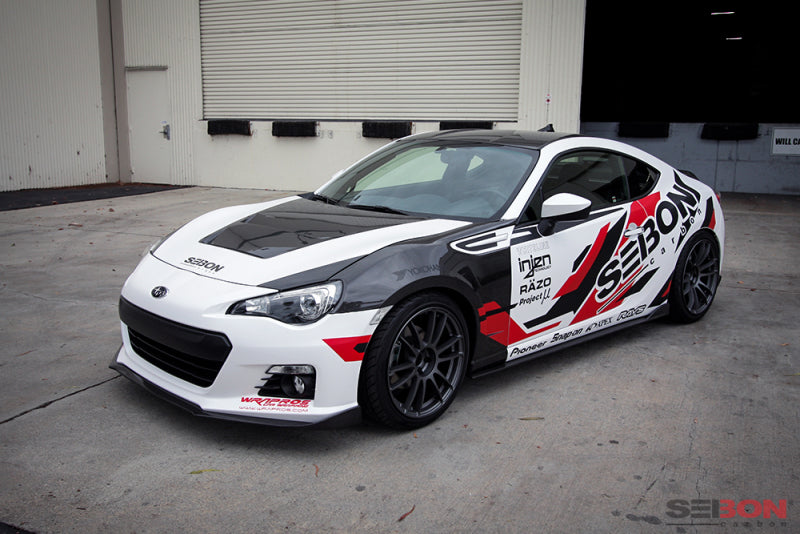 Seibon 12-13 BRZ/FRS Carbon Fiber Hood HD1213SCNFRS-DV Photo - Primary