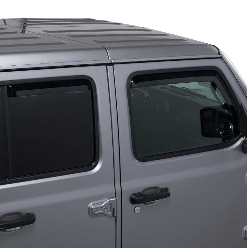 Putco 20-21 Jeep Gladiator JT/JL Element Tinted Window Visors (Set of 4) 580221 580221 Photo - Primary
