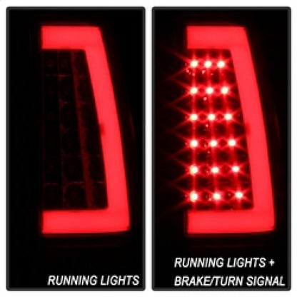 SPYDER xTune Chevy Silverado 1500/2500/3500 99-02 / Version 3 Tail Lights Red Clear ALT-ON-CS99V3-LBLED-RC 9038792 9038792 Photo - Unmounted