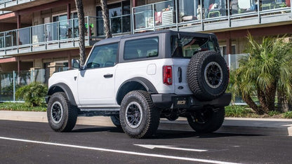 Borla 21-22 Ford Bronco 2.7L V6 4WD ATAK Axle Back Exhaust w/ Bright Chrome Tips 11978 11978 Photo - lifestyle view