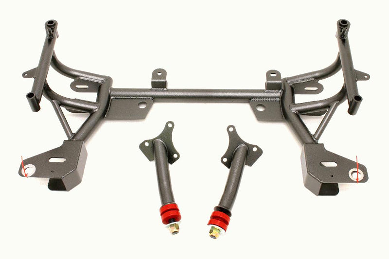 BMR 93-02 F-Body K-Member w/ Turbo SBC/BBC Motor Mounts and STD. Rack Mounts - Black Hammertone KM015H KM015H Photo - Primary