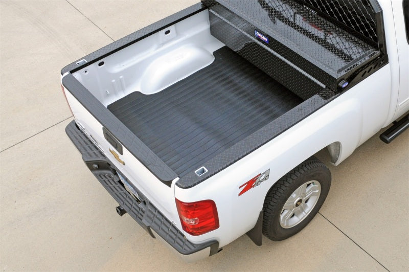 Dee Zee Deezee 19-23 Chevrolet Silverado Heavyweight Bed Mat - Custom Fit 8Ft Bed (Lined Pattern) DZ87021 DZ87021 Photo - Mounted