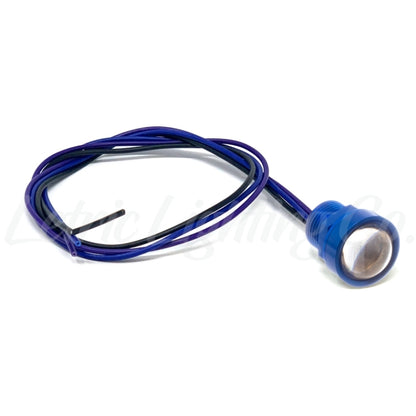 Letric Lighting Royal Flush G2 LEDs Sealed Blue Anodized Body - Red LLC-RFNS-R LLC-RFNS-R Photo - Primary