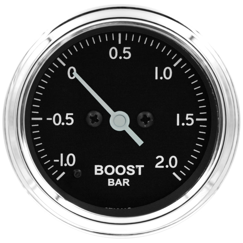 Autometer Stack 52mm -1 to +2 Bar (Incl T-Fitting) Pro Stepper Motor Boost Pressure Gauge - Classic ST3311C ST3311C Photo - Primary