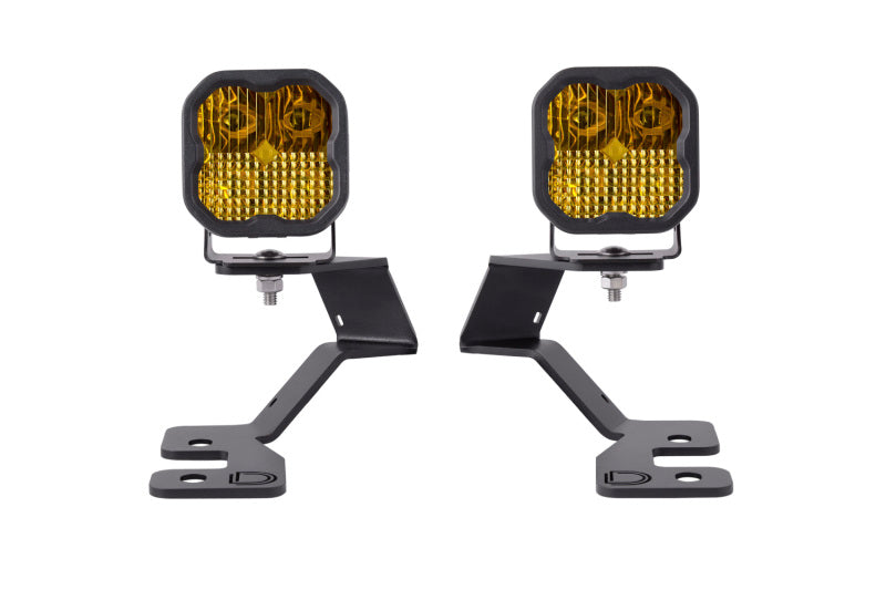 Diode Dynamics 2021 Ford Bronco SS3 LED Ditch Light Kit - Sport Yellow Pro Combo DD7141 DD7141 Photo - Primary