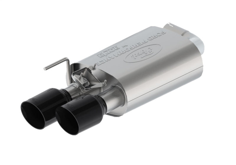 Ford Racing 2024 Mustang 2.3L Sport Active Cat-Back Exhaust - Black Tip M-5200-M2SB M-5200-M2SB Photo - Unmounted