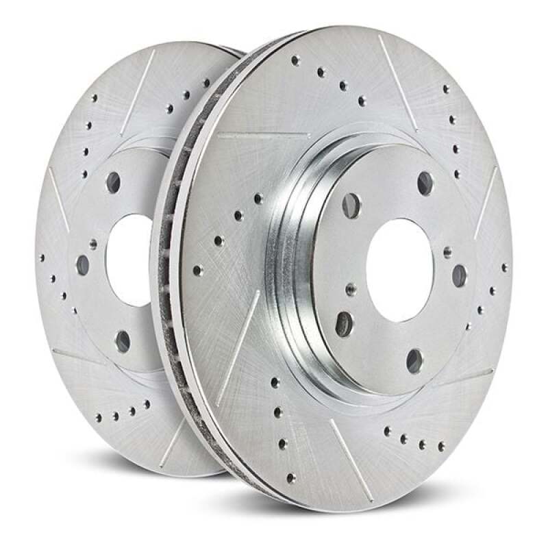 PowerStop Power Stop 21-23 Ford Mustang Mach-E Front Drilled & Slotted Rotor (Pair) AR85211XPR AR85211XPR User 1