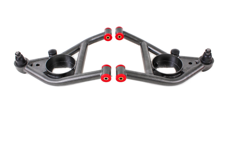 BMR Suspension BMR 67-69 F-Body Non-Adj. Lower A-Arms (Polyurethane) - Black Hammertone AA006H AA006H Photo - Primary