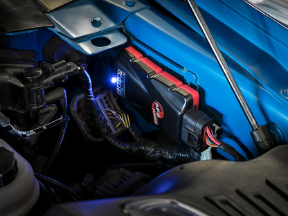 aFe Scorcher Blue Module 17-20 Ford F-150 Ecoboost V6-3.5L (tt) 77-83025 77-83025 Photo - Mounted