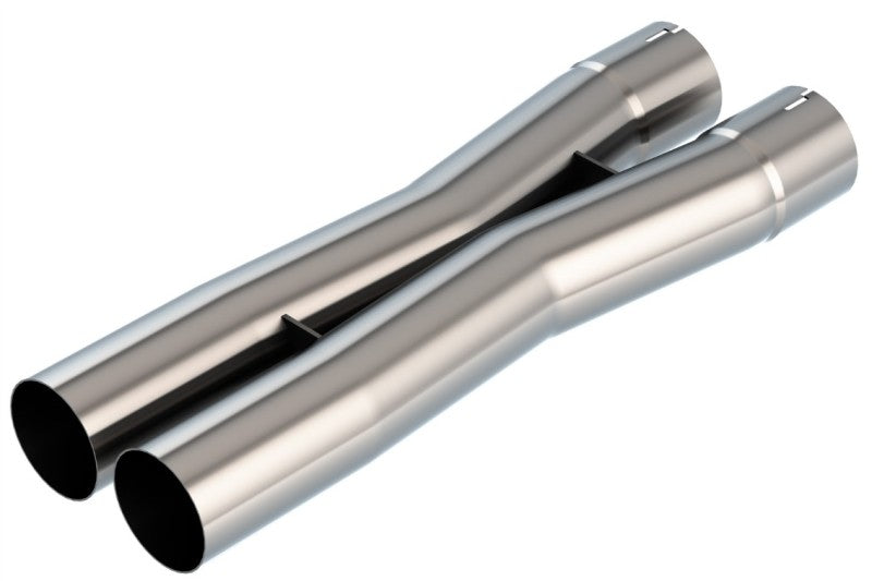 Borla 2.75in Universal X-Pipe 3.66in Inlet Centerline 4.05in Outlet Centerline 26.98in OAL 621105 621105 User 1