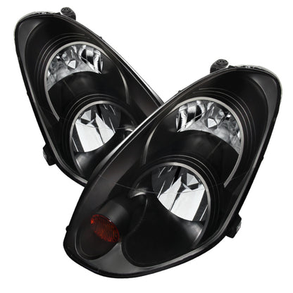 SPYDER Xtune Infiniti G35 05-06 Sedan Crystal Headlights Xenon/Hid Model Only Black HD-JH-IG354D-HID-BK 9023903 9023903 Photo - Primary