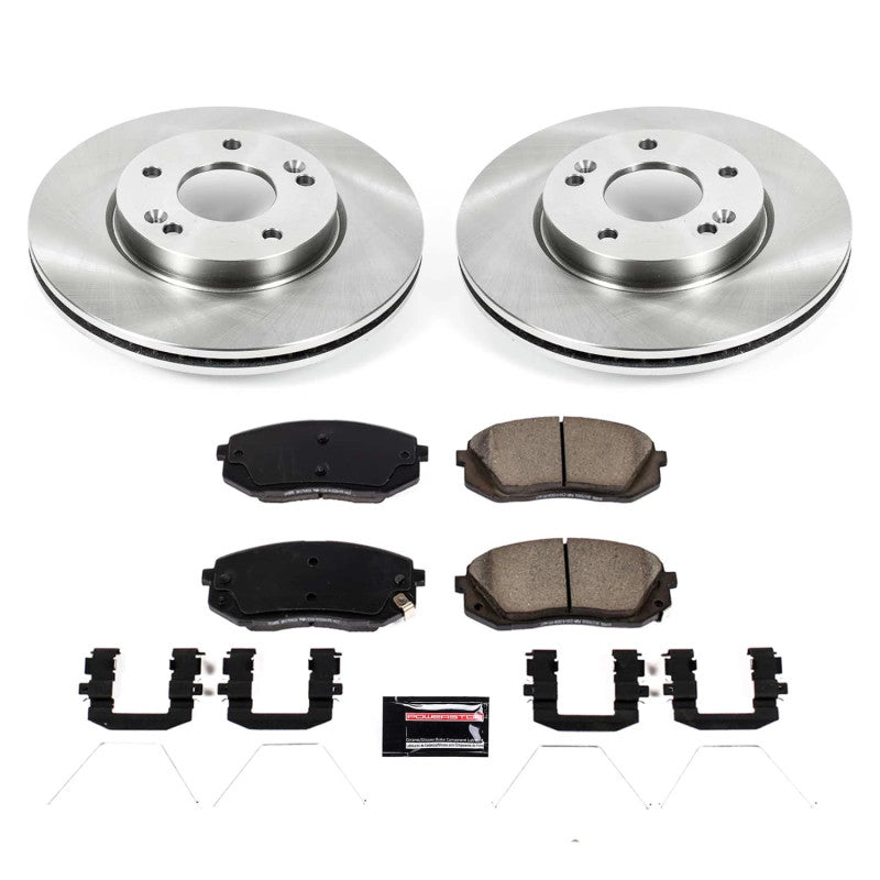 PowerStop Power Stop 2022 Hyundai Kona Front Autospecialty Brake Kit KOE9007