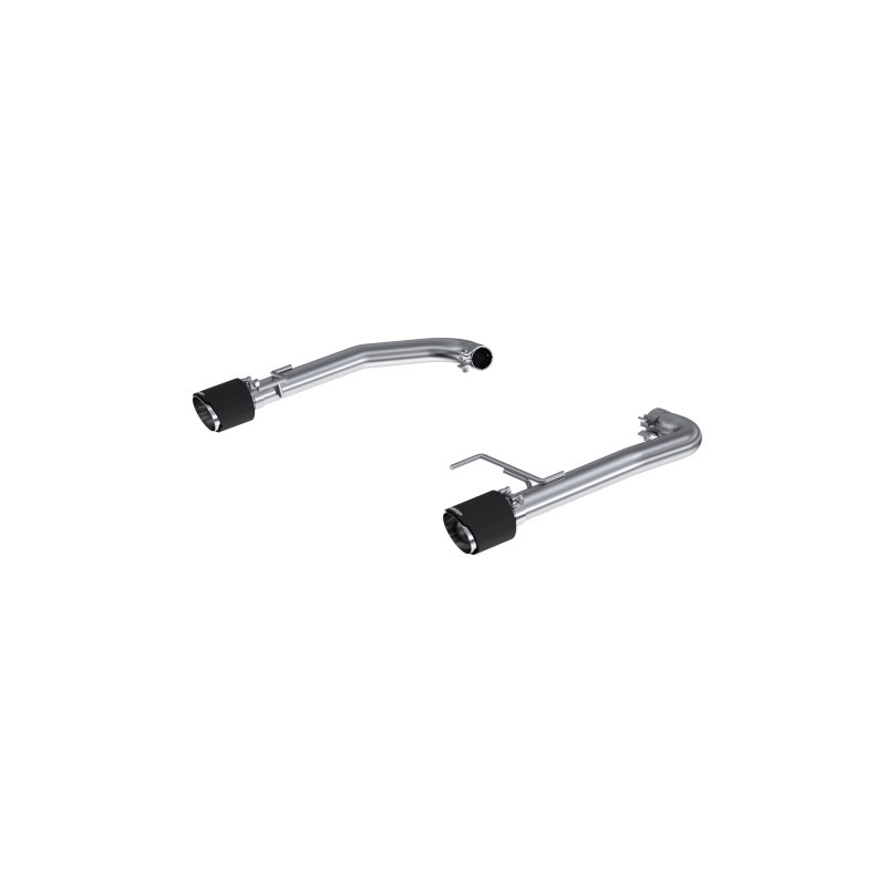 MBRP 15-23 Ford Mustang 2.3L EcoBoost T304 2.5in Axle Back w/ Dual CF SS Tips - T304 (Race Version) S72473CF S72473CF Photo - Primary