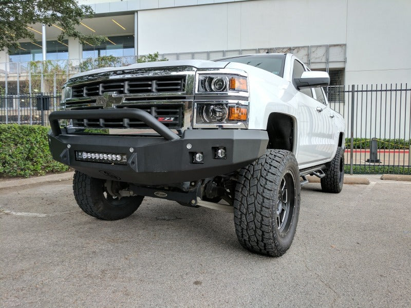 Road Armor 14-15 Chevy 1500 Stealth Front Bumper w/Pre-Runner Guard - Tex Blk 314R4B-NW 314R4B-NW Photo - Primary
