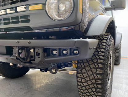 ORACLE Lighting 21-22 Ford Bronco Triple LED Fog Light Kit for Steel Bumper - White 5890-001 5890-001 Photo - lifestyle view