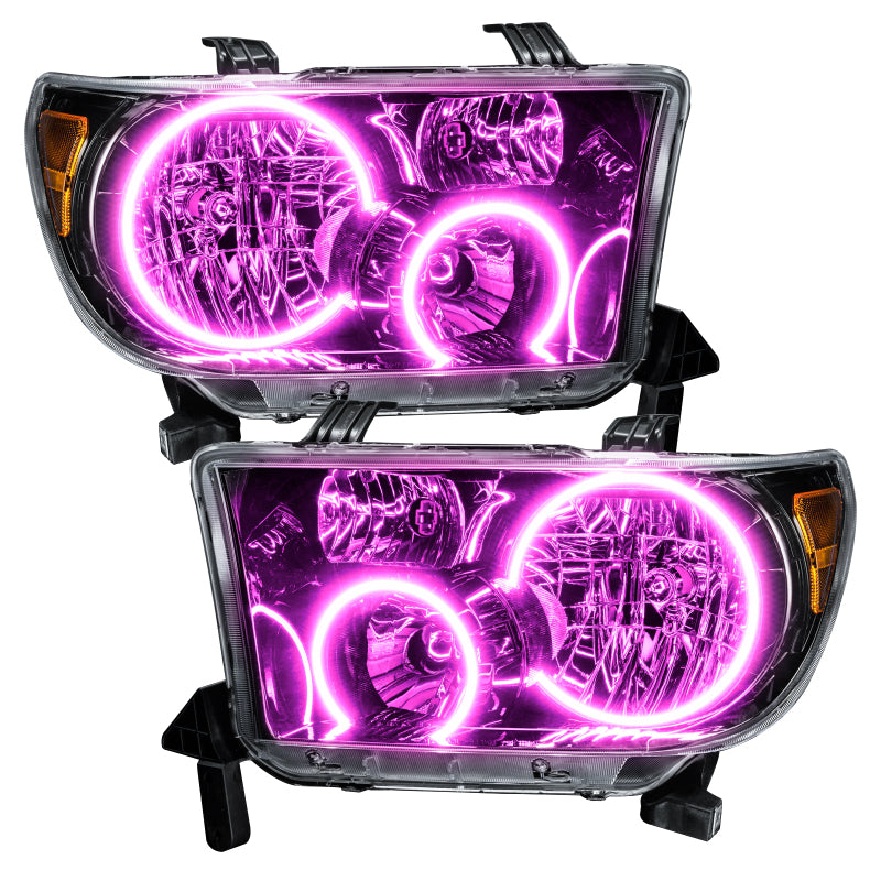 ORACLE Lighting Oracle 07-11 Toyota Tundra Pre-Assembled Headlights - Black Housing - ColorSHIFT w/ BC1 Controller 7119-335 7119-335 Photo - out of package