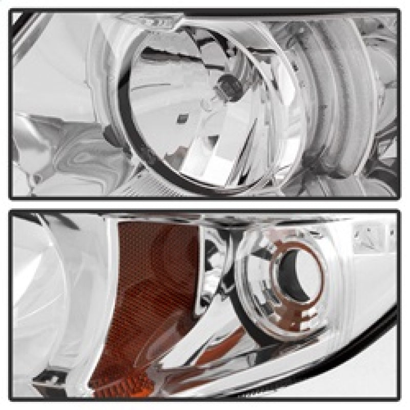 Spyder Honda Civic 06-08 2Dr Projector Headlights LED Halo Chrome High H1 Low H1 PRO-YD-HC06-2D-HL-C 5010797 5010797 Photo - Unmounted