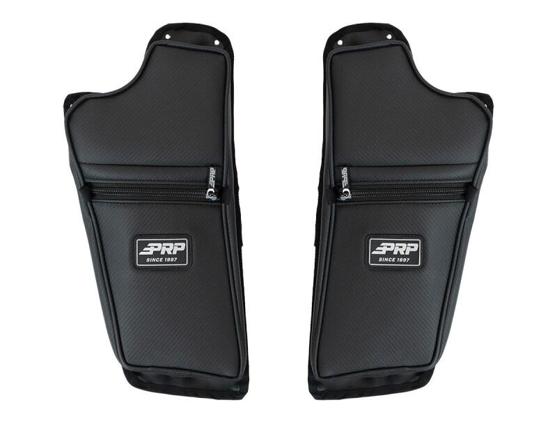 PRP Seats 2016+ Polaris General Front Lower Door Bags w/Knee Pad - Pair E118-210 E118-210 Photo - Primary