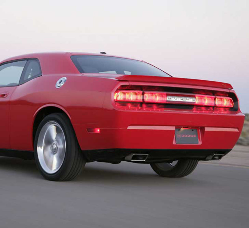 Gibson 08-10 Dodge Challenger SRT8 6.1L 2.5in Cat-Back Dual Exhaust - Stainless 617005 617005 Illustration Guide