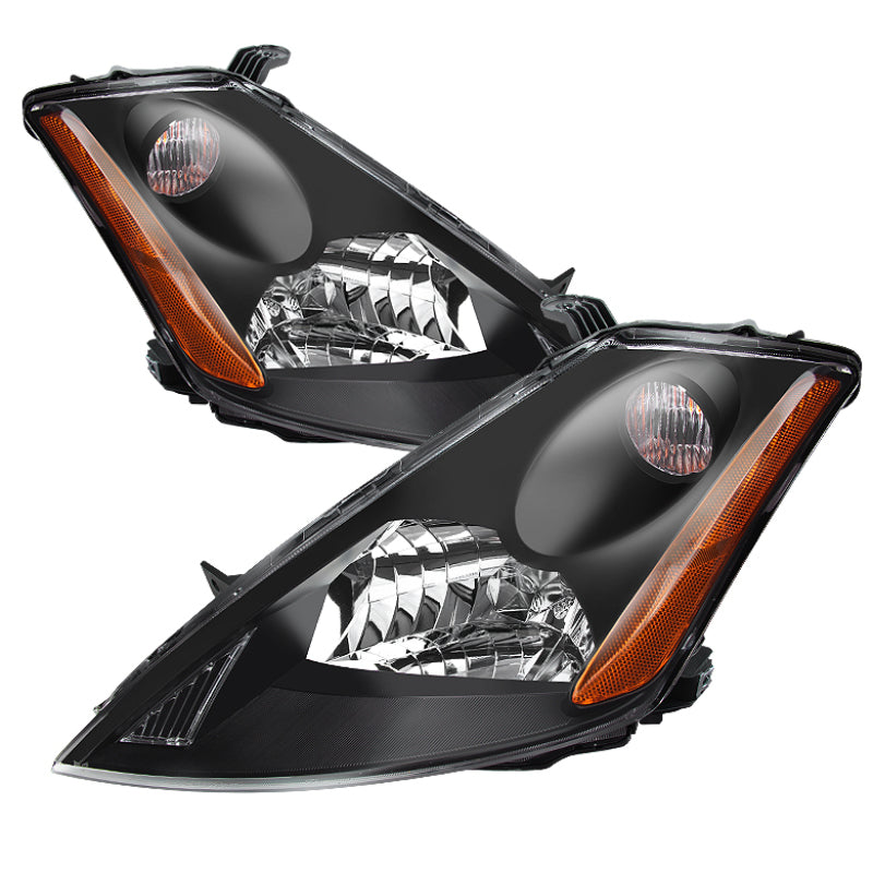SPYDER Xtune Nissan Murano 03-07 (Not Hid Model) Crystal Headlights Black HD-JH-NMU03-AM-BK 9023590 9023590 Photo - Primary
