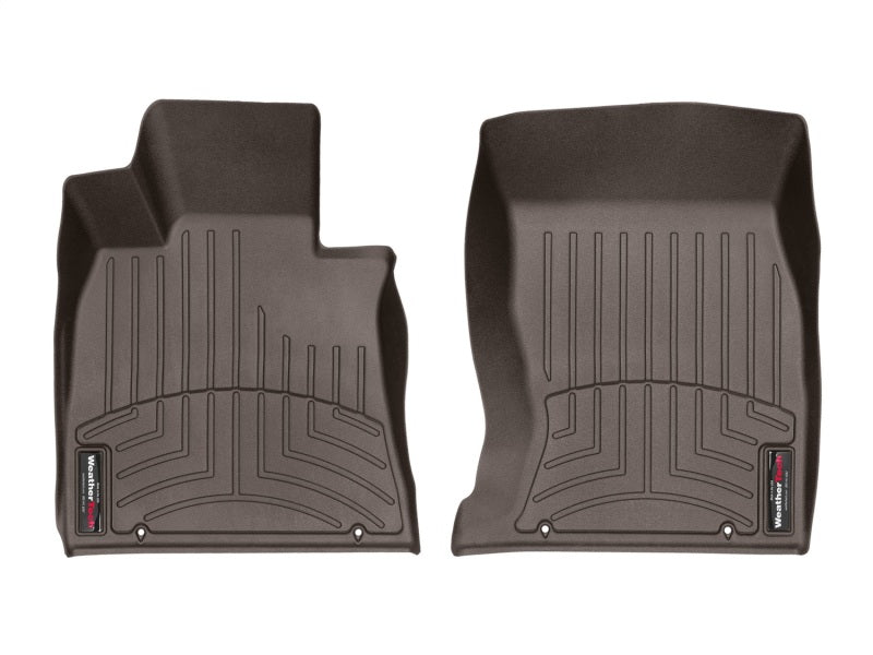 WeatherTech WT FloorLiner - Front - Cocoa Floor Mats Floor Mats - Rubber main image